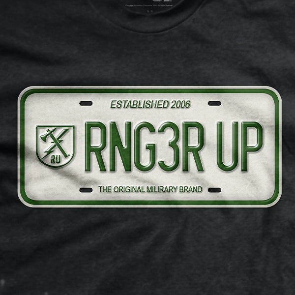 RNG3R UP License Plate T-Shirt Hoodie, Sweatshirt | CiraTrend.com (Image 2)