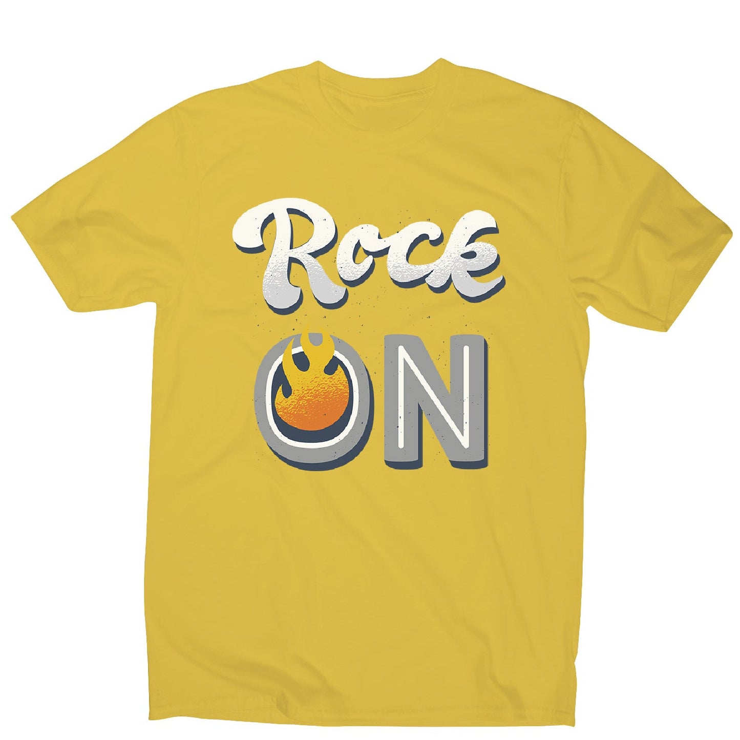 Rock on quote - men's music festival t-shirt