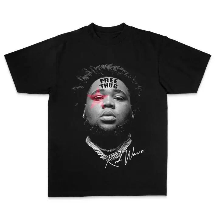 ROD WAVE Star  T-Shirt, ROD WAVE Free Thug Shirt, Last Lap Tour Shirt, Rapper Star Shirt, Gif For Fan Hoodie, Sweatshirt