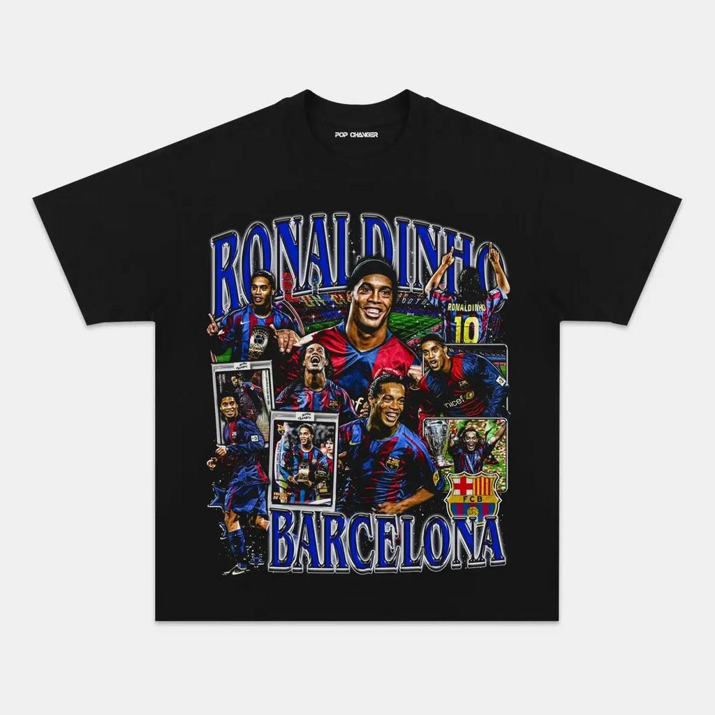 RONALDINHO - FCB TEE Style001 Hoodie, Sweatshirt | CiraTrend.com (Image 1)