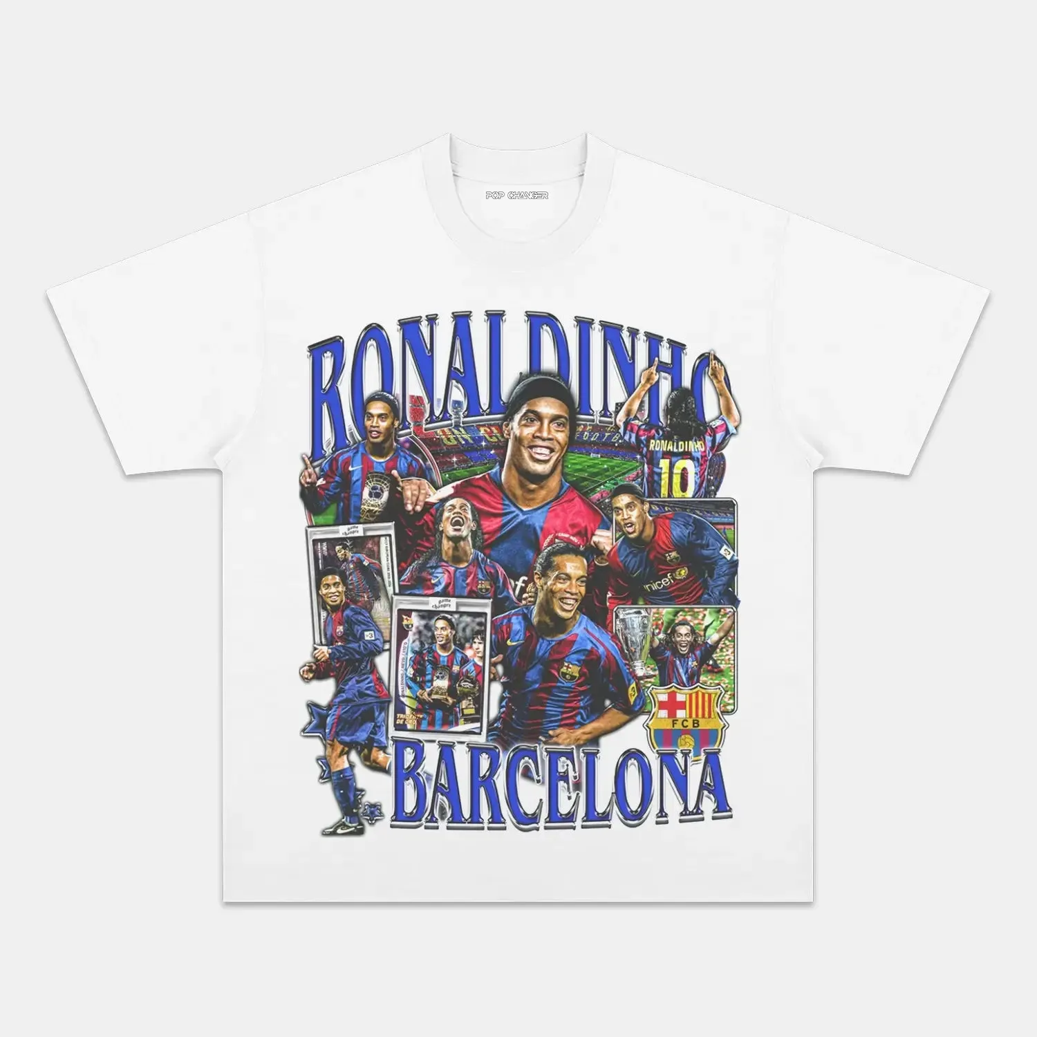 RONALDINHO - FCB TEE Style001 Hoodie, Sweatshirt | CiraTrend.com (Image 2)