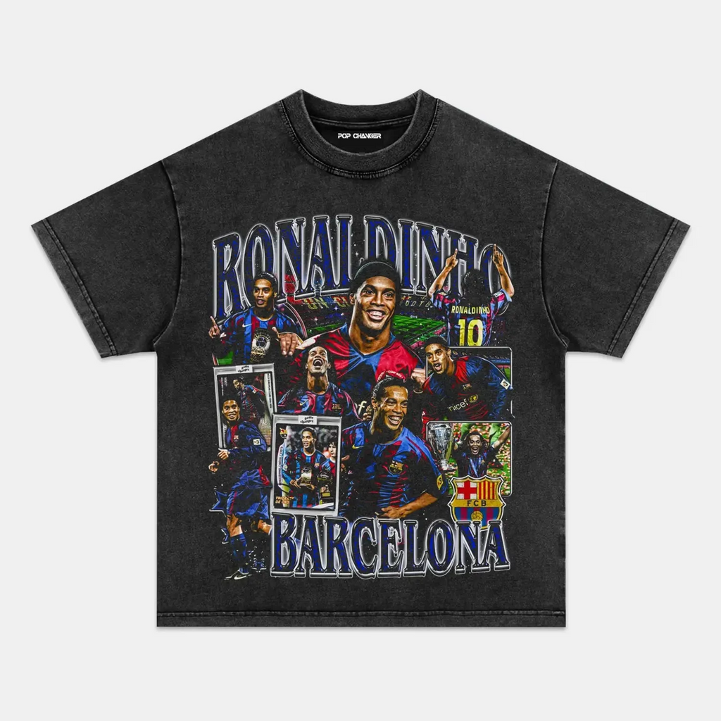 RONALDINHO - FCB TEE Style001 Hoodie, Sweatshirt | CiraTrend.com (Image 3)