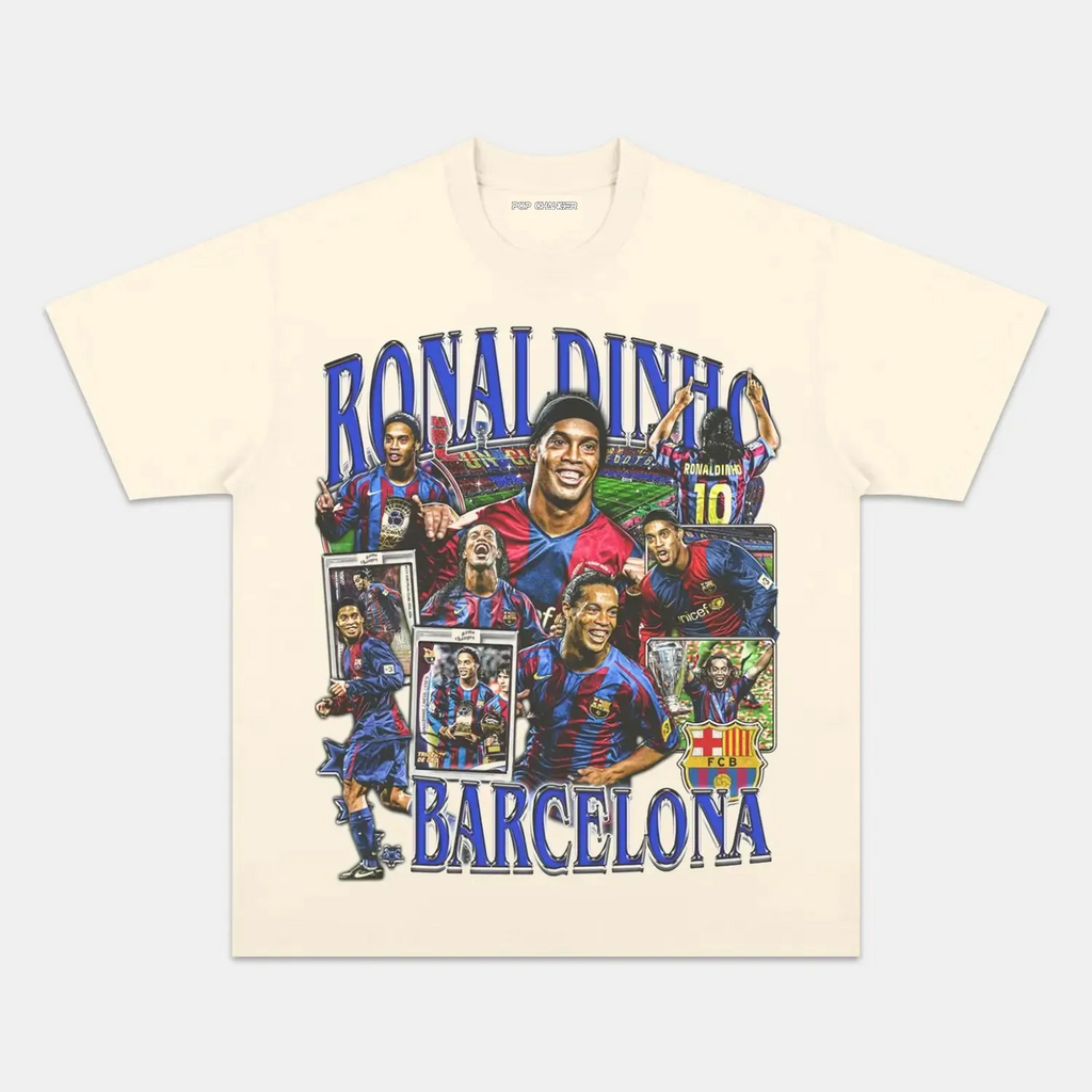 RONALDINHO - FCB TEE Style001 Hoodie, Sweatshirt | CiraTrend.com (Image 4)