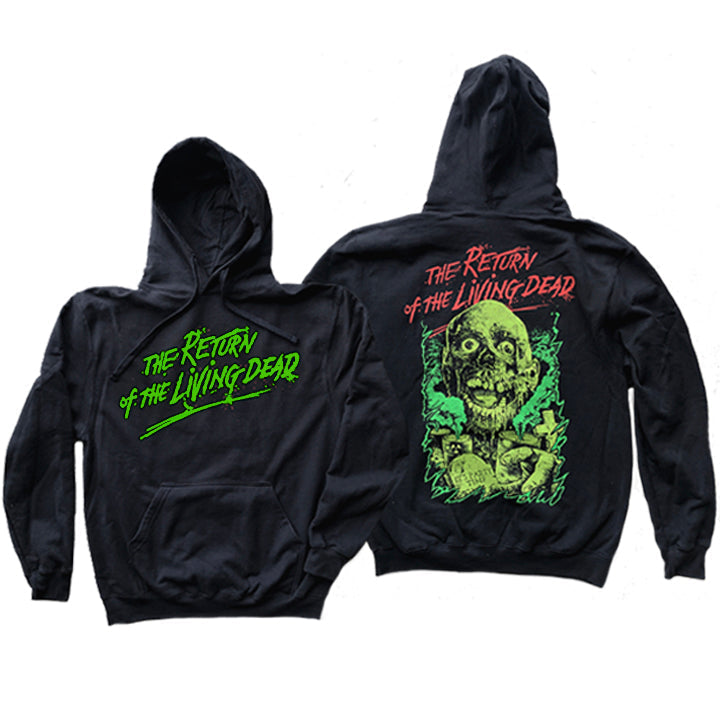 RETURN OF THE LIVING DEAD TARMAN PULLOVER HOODIE (GREEN) T-Shirts, Sweatshirt | CiraTrend.com