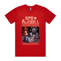 RPG & Chill Tee Hoodie, Sweatshirt | CiraTrend.com (Image 1)