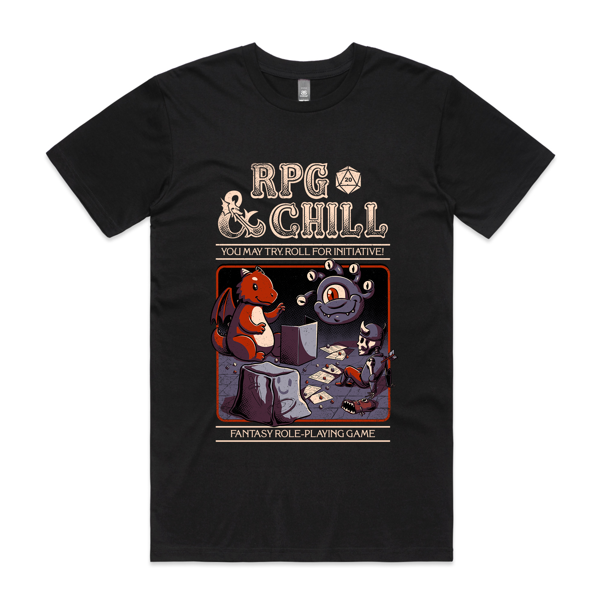 RPG & Chill Tee Hoodie, Sweatshirt | CiraTrend.com (Image 2)