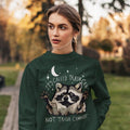 Raccoon Funny Sweatshirt Trash Panda  Hoodie and Sweater; T-shirt Cotton Womenswear Light Polyester | CiraTrend.com