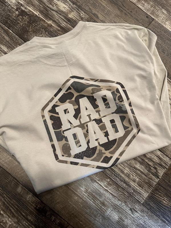Rad Dad Camo Tshirt  T-shirt, sweater and Hoodie Sweatshirt | CiraTrend.com