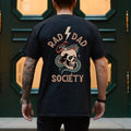 Rad Dad Society T-Shirt, Cool Dad Club, Dad Life Tee, First Fathers Day Present, Dad of Girls, Papa Of Boys, Gift For...