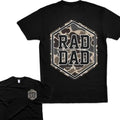 Rad Dad T-Shirt - Bold Camo Graphic for Trendy Dads Top Hoodie, Sweatshirt | CiraTrend.com