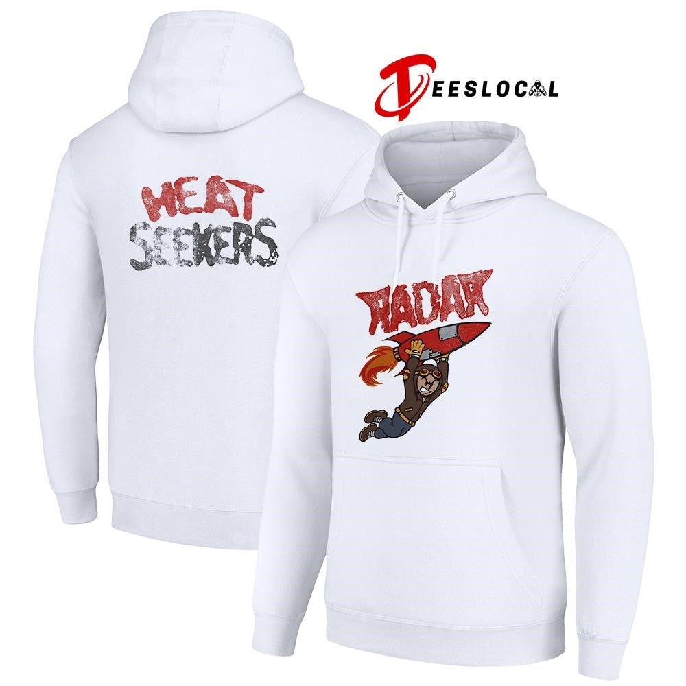 Radar heat seekers retro rocket cartoon shirt