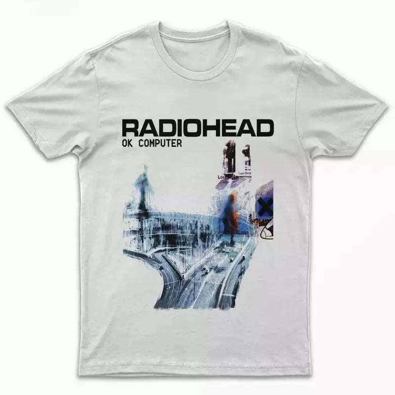 Radiohead Ok Computer T shirt Unisex Classic Hoodie, Sweatshirt | CiraTrend.com
