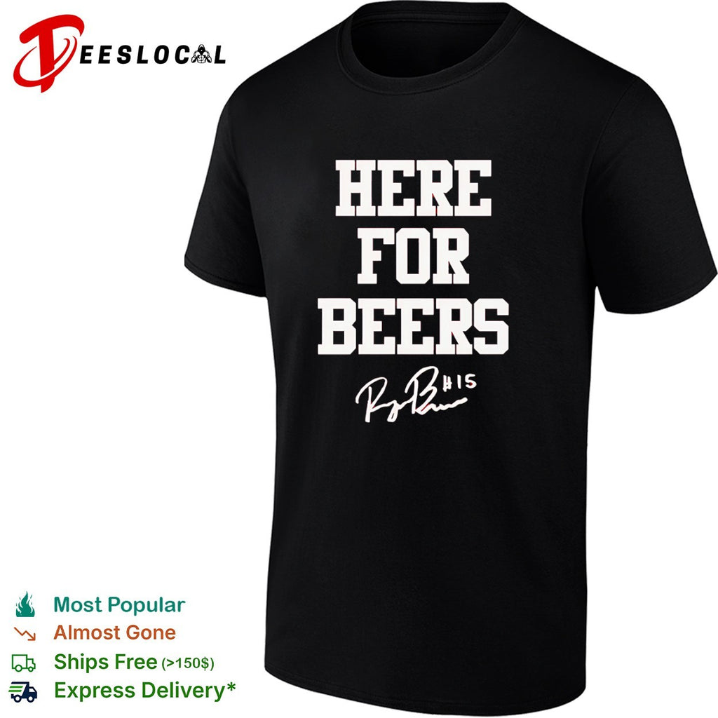 Raegan Beers Oklahoma Sooners college signature here for beers shirt
