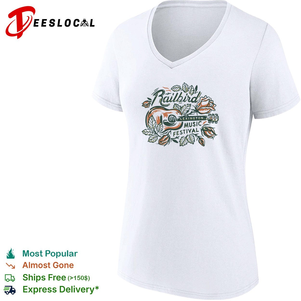 Railbird music festival Lexington shirt