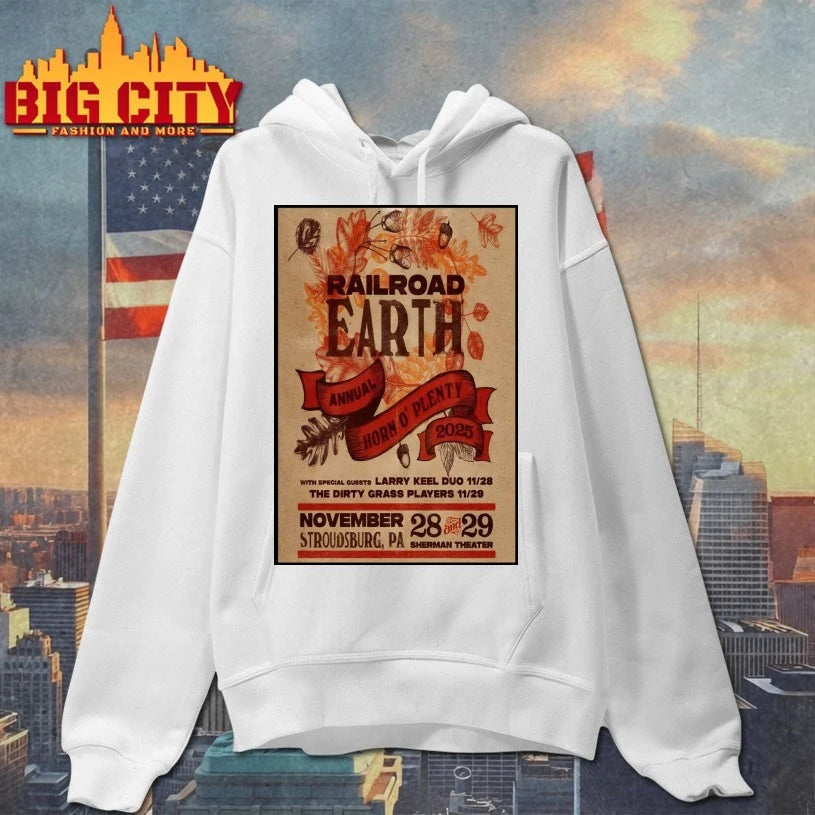 Railroad Earth Nov 28-29 2025 Sherman Theater Show Poster shirt