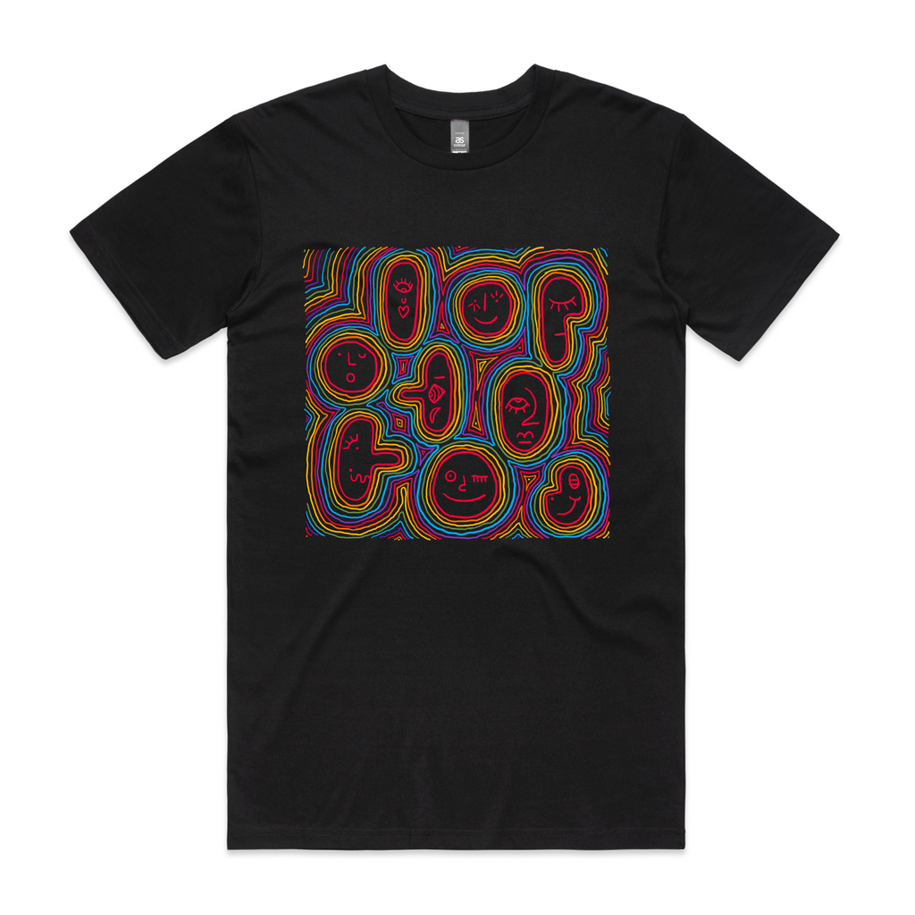 Rainbow Faces Tee Hoodie, Sweatshirt | CiraTrend.com (Image 2)