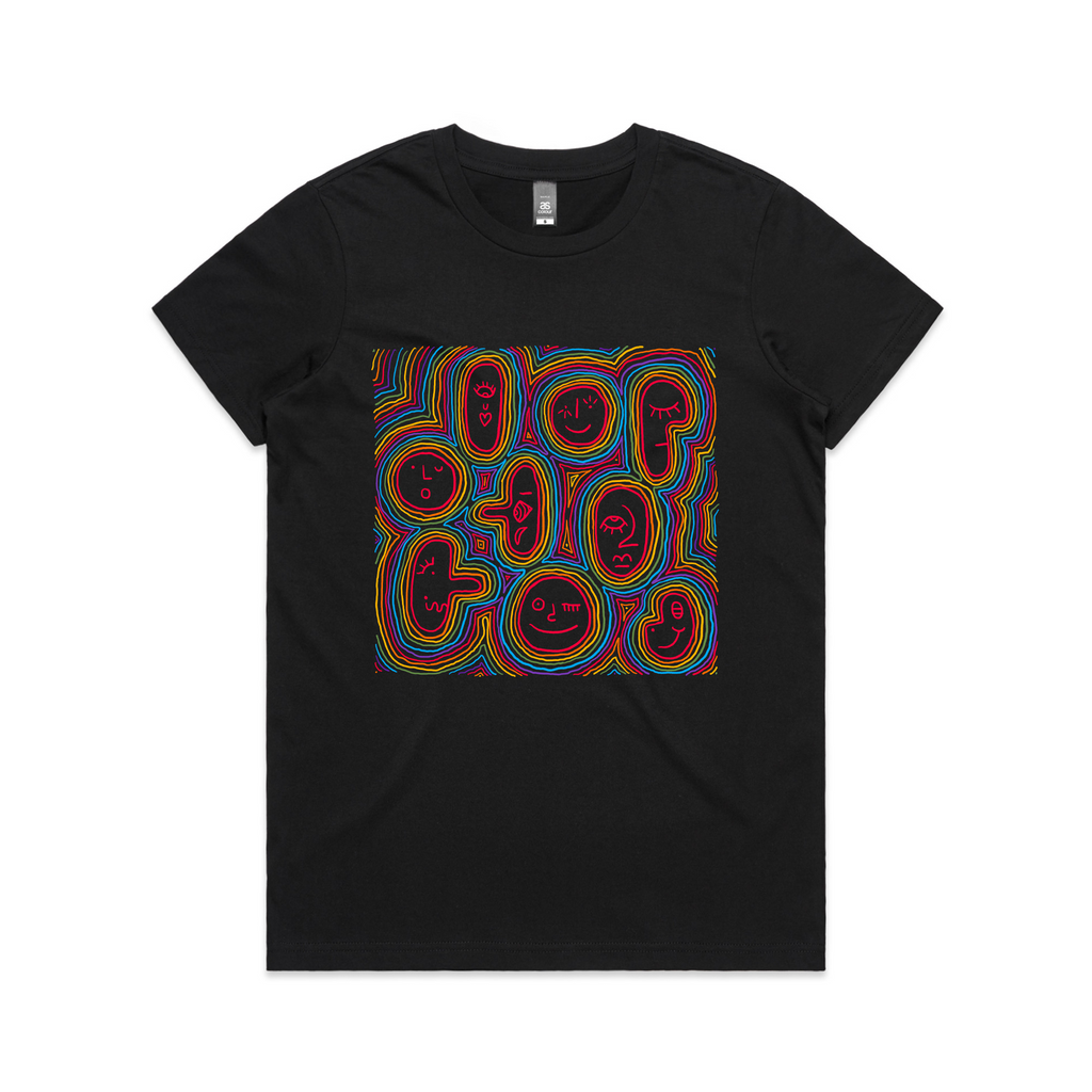 Rainbow Faces Tee Hoodie, Sweatshirt | CiraTrend.com (Image 5)