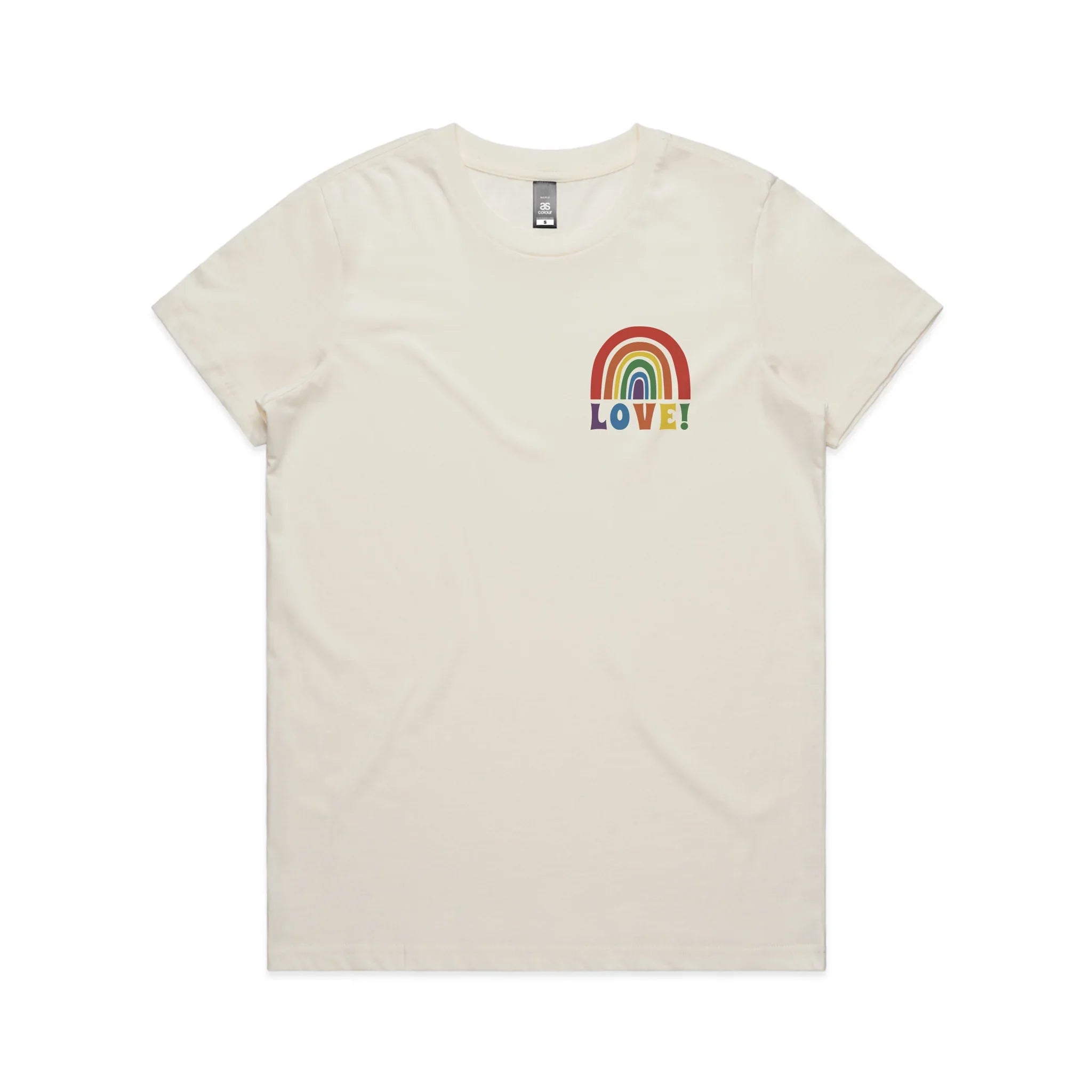 Rainbow Love Tee Hoodie, Sweatshirt | CiraTrend.com (Image 4)