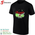 Rainier suns down beers up campfire shirt