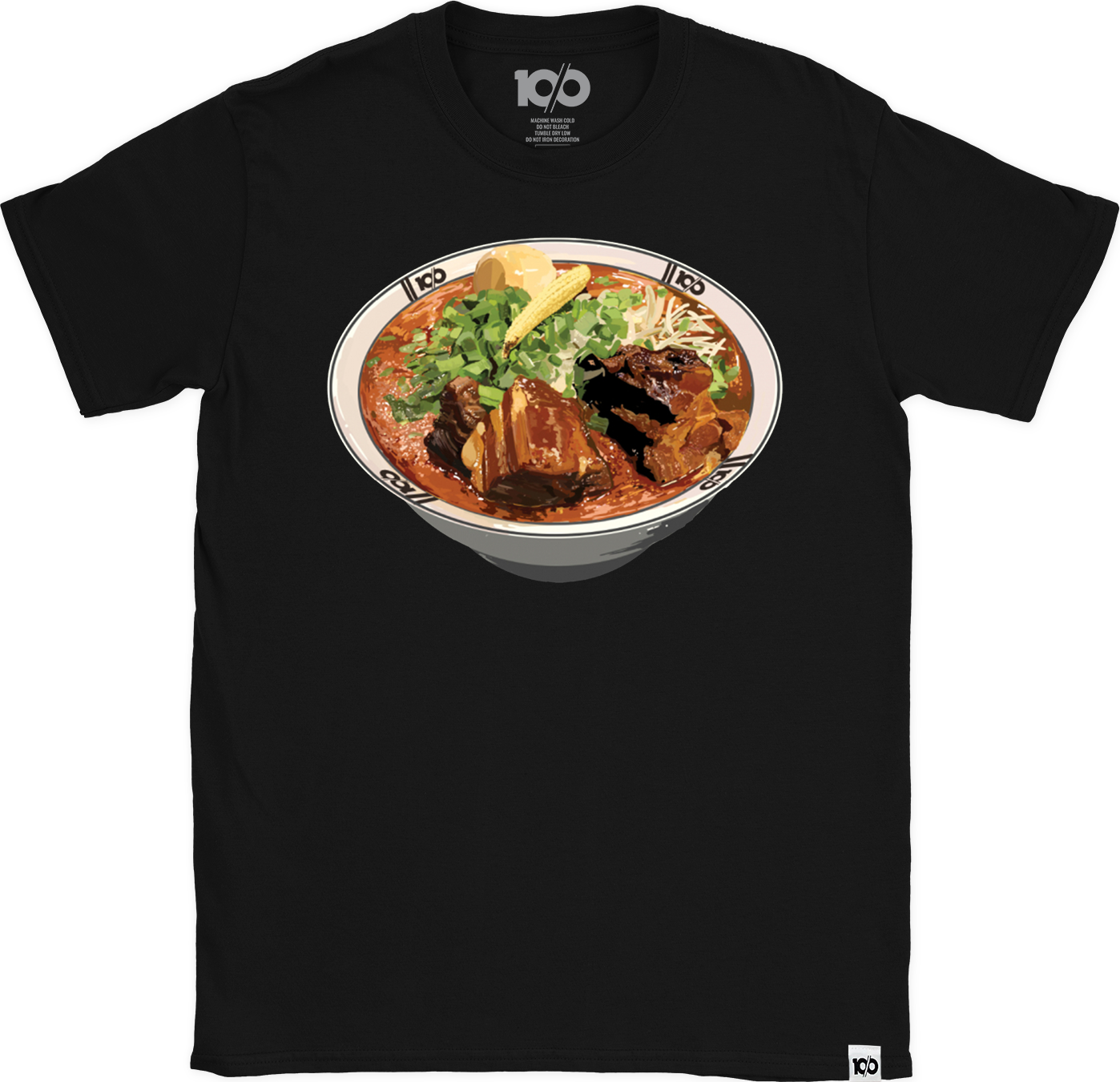 ten/o - 'Ramen' T-Shirt - Black Hoodie, Sweatshirt | CiraTrend.com (Image 1)