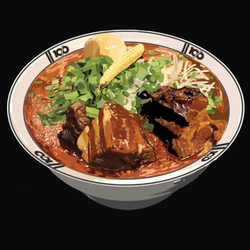 ten/o - 'Ramen' T-Shirt - Black Hoodie, Sweatshirt | CiraTrend.com (Image 2)