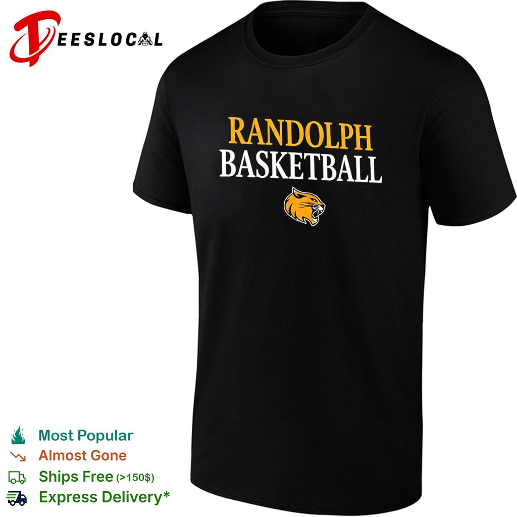 Randolph Wildcats Basketball logo shirt