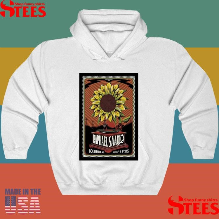 Raphael Saadiq Jun 7-8 2025 The Fox Theater Oakland In Oakland, Ca T-shirt