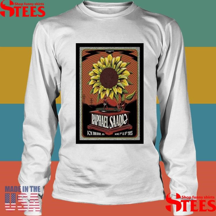 Raphael Saadiq Jun 7-8 2025 The Fox Theater Oakland In Oakland, Ca T-shirt
