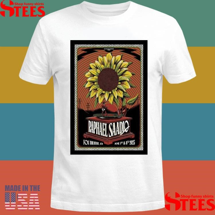 Raphael Saadiq Jun 7-8 2025 The Fox Theater Oakland In Oakland, Ca T-shirt