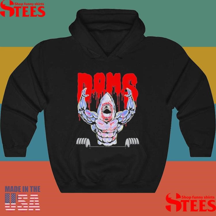 Raskol Apparel Doms Shark Blood Red T-shirt