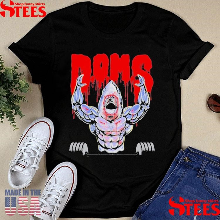 Raskol Apparel Doms Shark Blood Red T-shirt