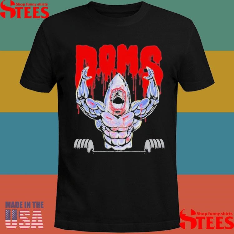 Raskol Apparel Doms Shark Blood Red T-shirt
