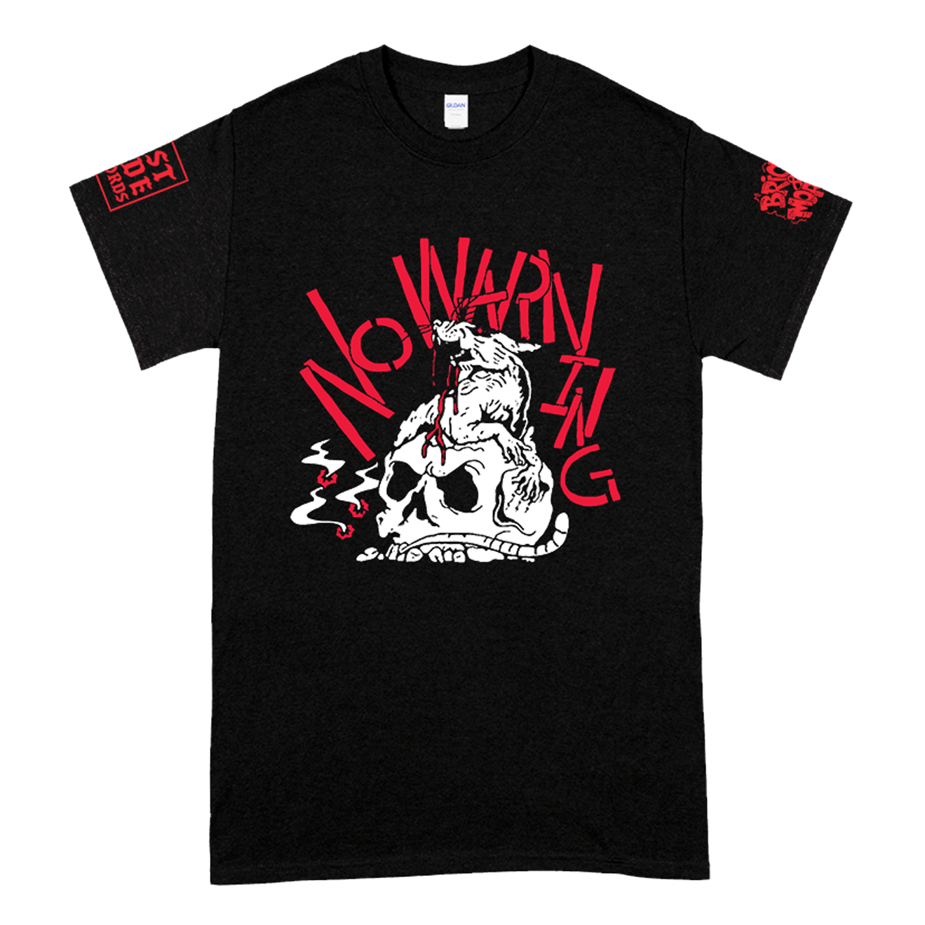 "Rat Skull" T-Shirt (Black) Hoodie, Sweatshirt | CiraTrend.com