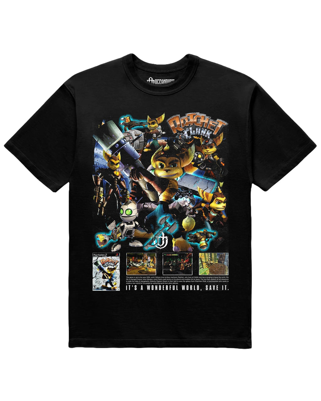 Video Games 'Ratchet & Clank' T-Shirt Hoodie, Sweatshirt | CiraTrend.com (Image 1)