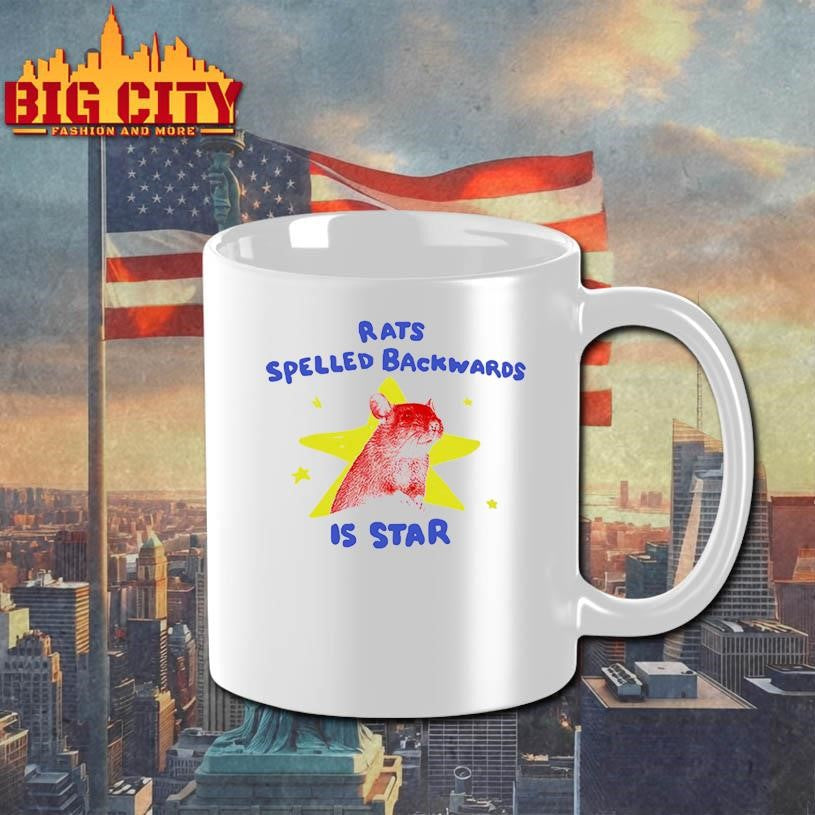 Rats Spelled Backwards Is Star Shirt