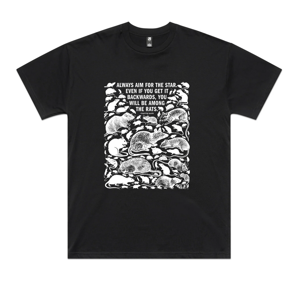 Among The Rats Oversized Tee Hoodie, Sweatshirt | CiraTrend.com (Image 1)