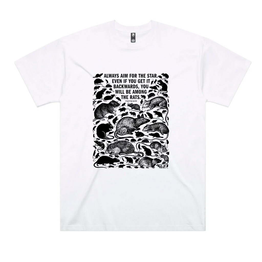 Among The Rats Oversized Tee Hoodie, Sweatshirt | CiraTrend.com (Image 3)