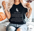 Raven Edgar Allan Poe Shirt, Poem Nevermore T shirt, Unisex Hoodie, Sweatshirt | CiraTrend.com