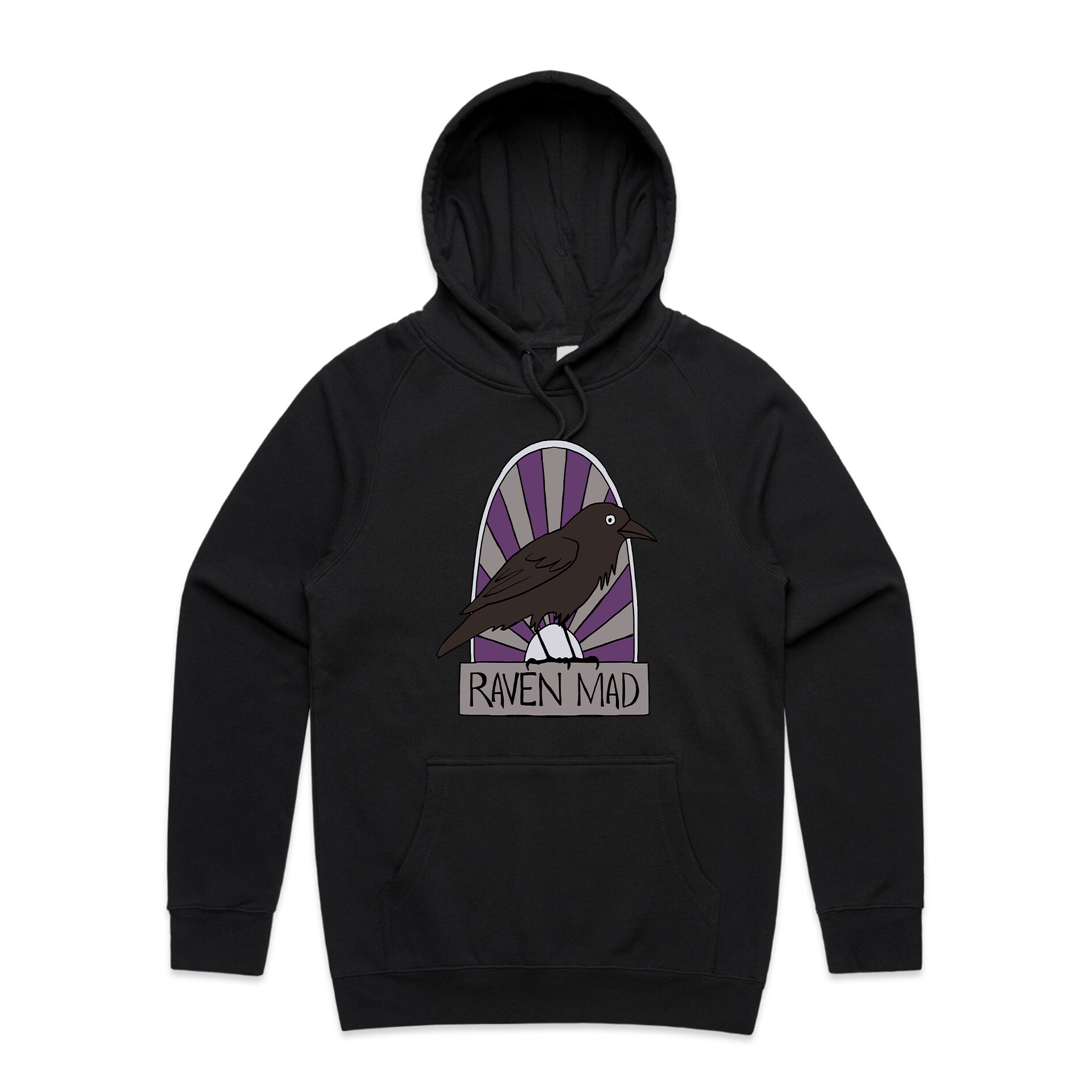 Raven Mad Hoodie T-Shirts, Sweatshirt | CiraTrend.com (Image 1)