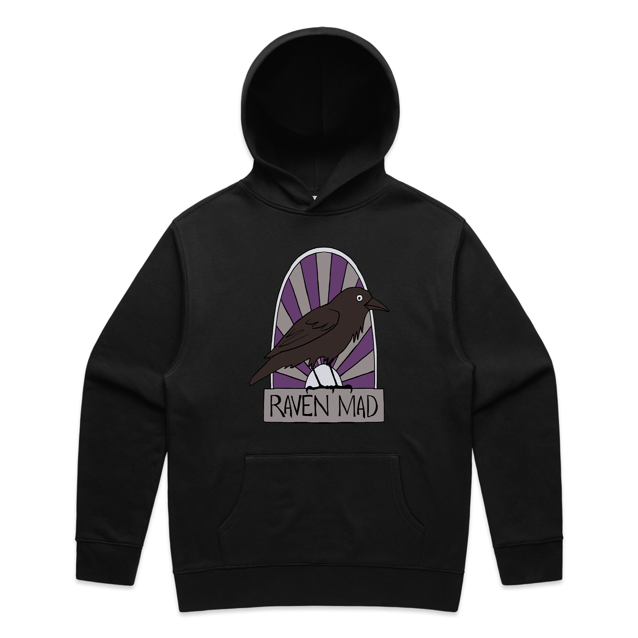 Raven Mad Hoodie T-Shirts, Sweatshirt | CiraTrend.com (Image 4)