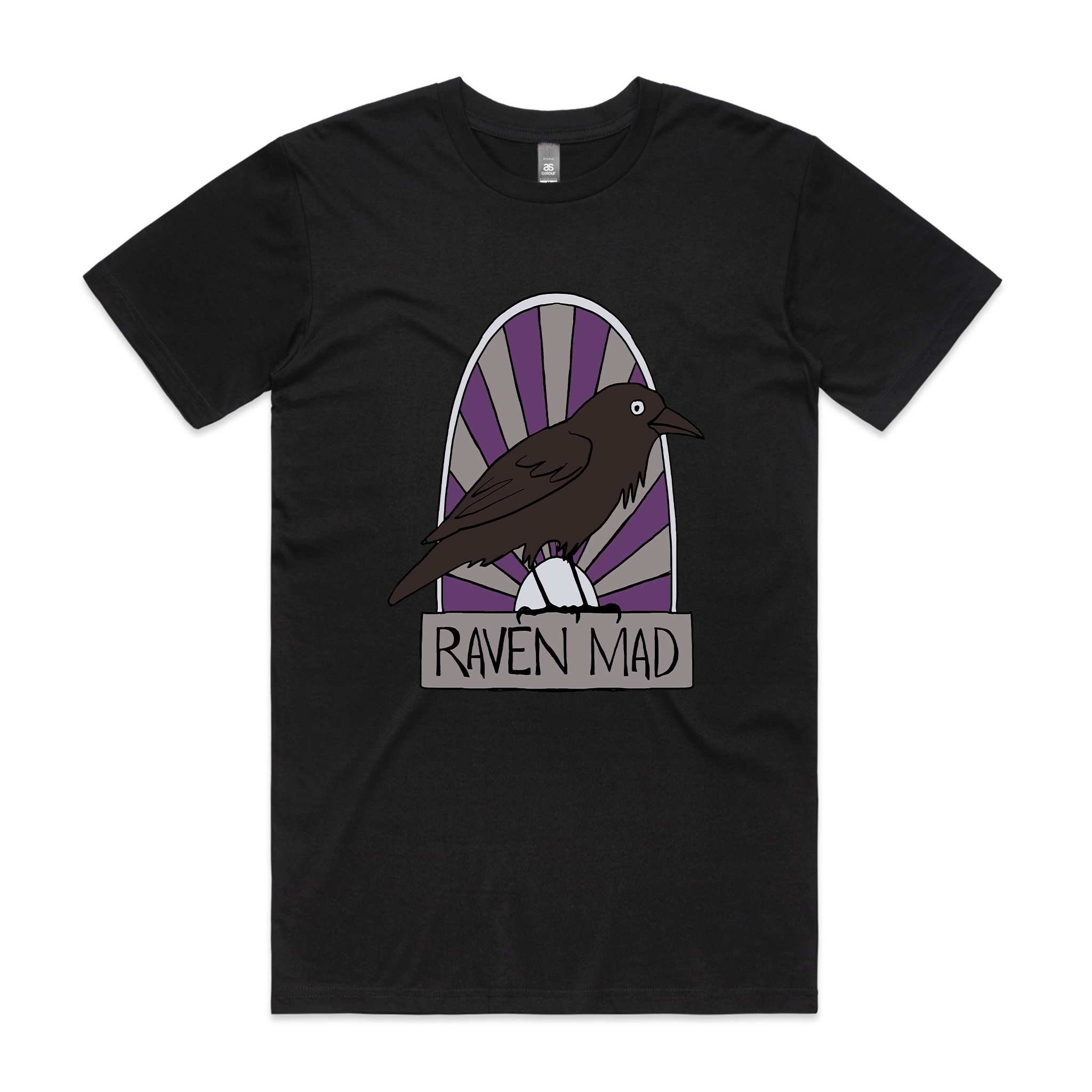 Raven Mad Tee Hoodie, Sweatshirt | CiraTrend.com (Image 1)