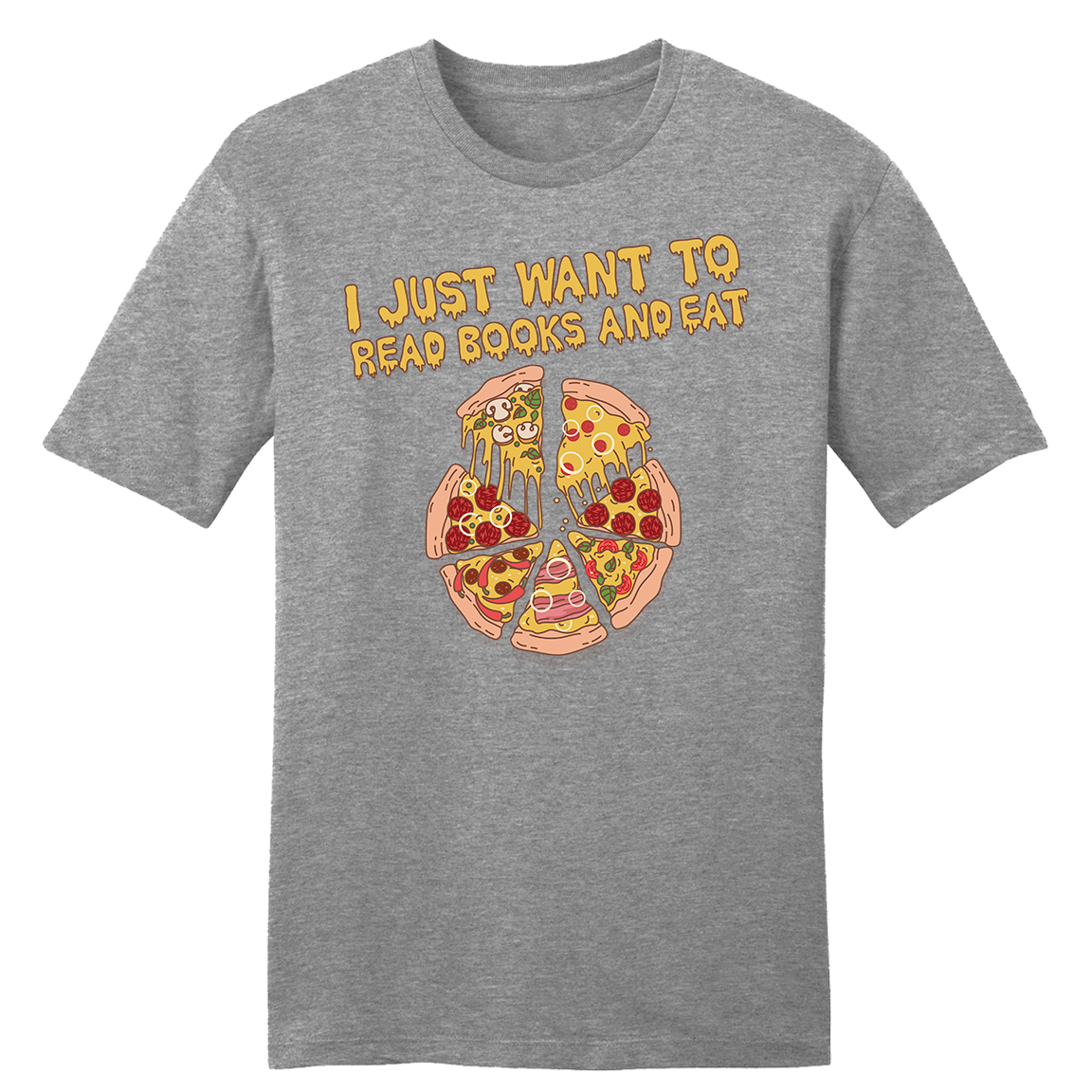 I Just Want to Read Books and Eat Pizza Tee Hoodie, Sweatshirt | CiraTrend.com