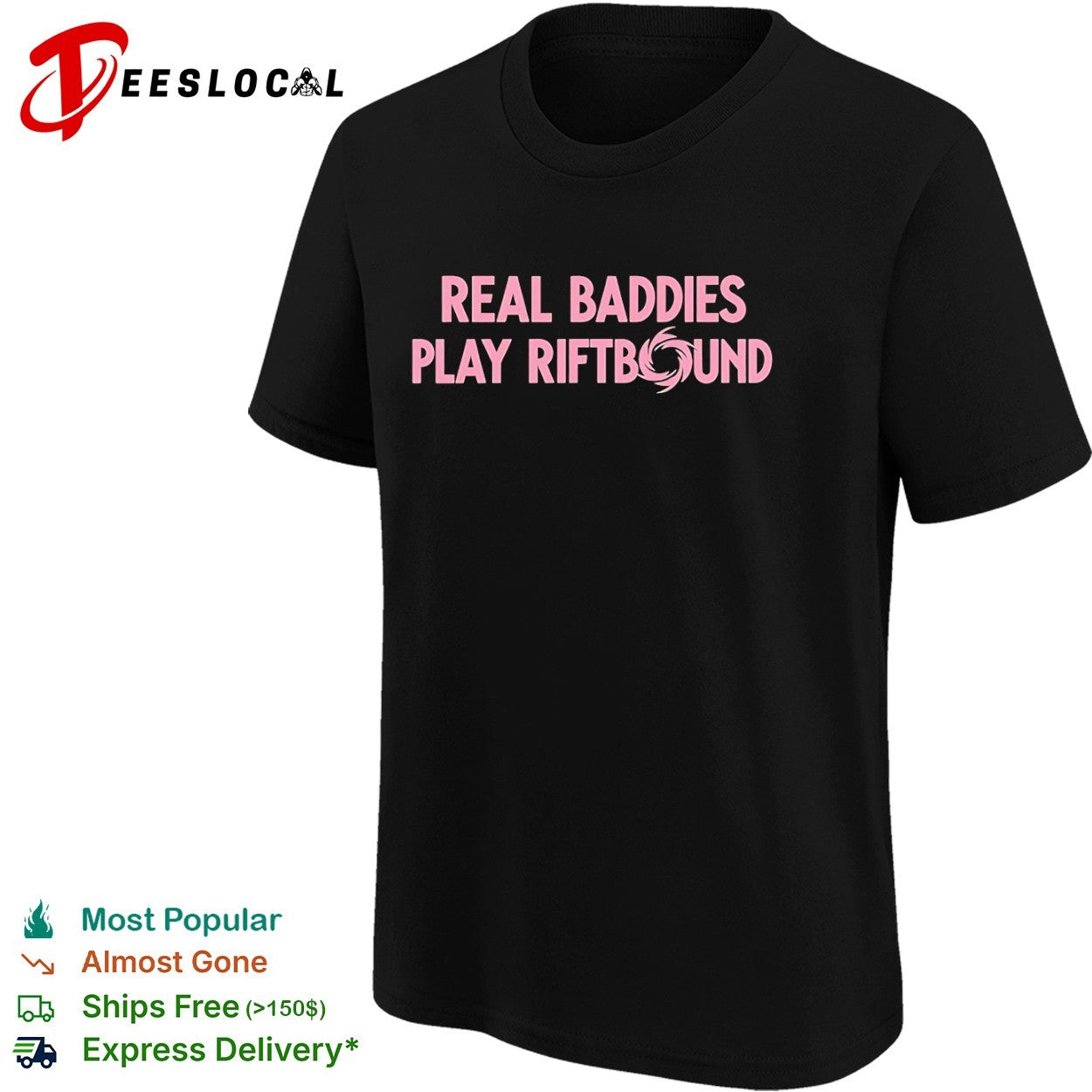 Real baddies play riftbound gaming shirt