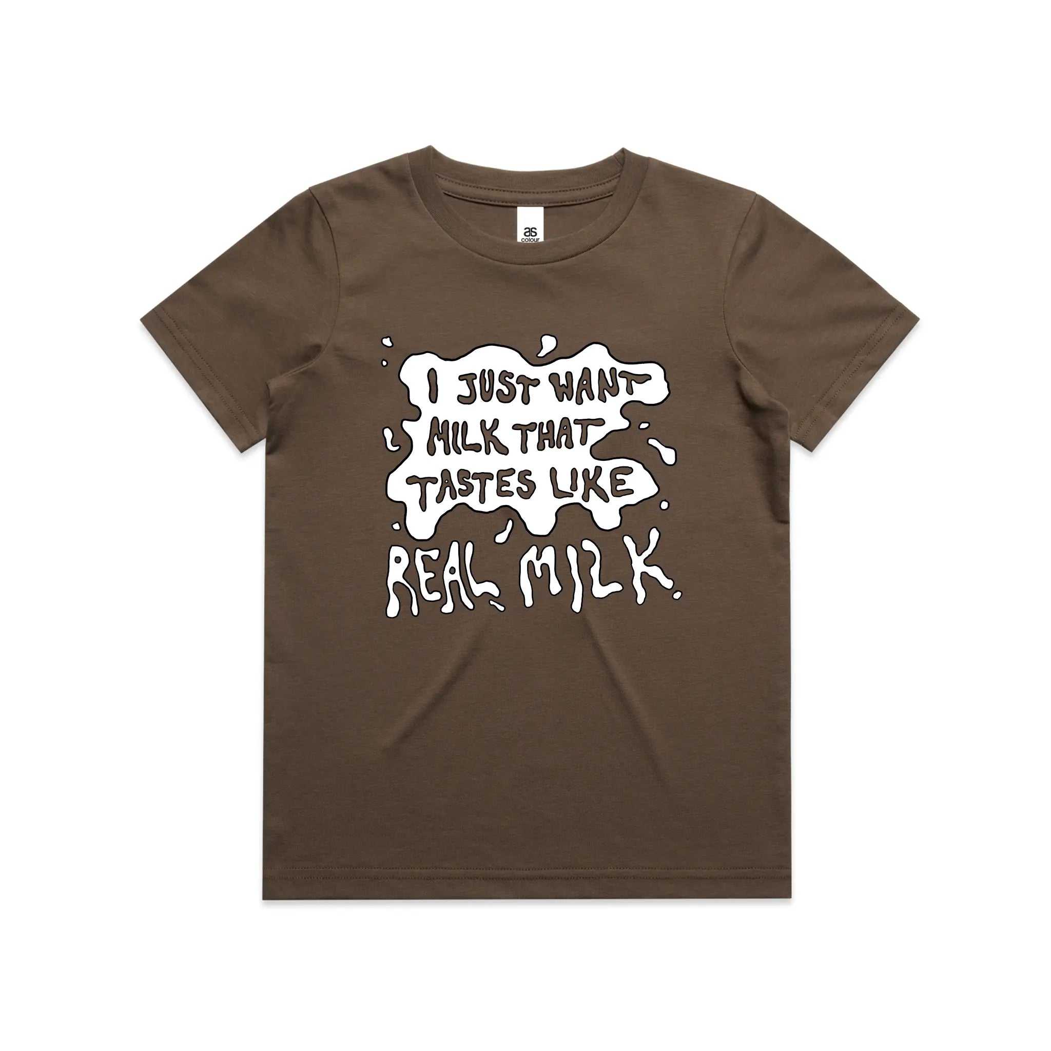 Real Milk Kids Tee Hoodie, Sweatshirt | CiraTrend.com (Image 3)