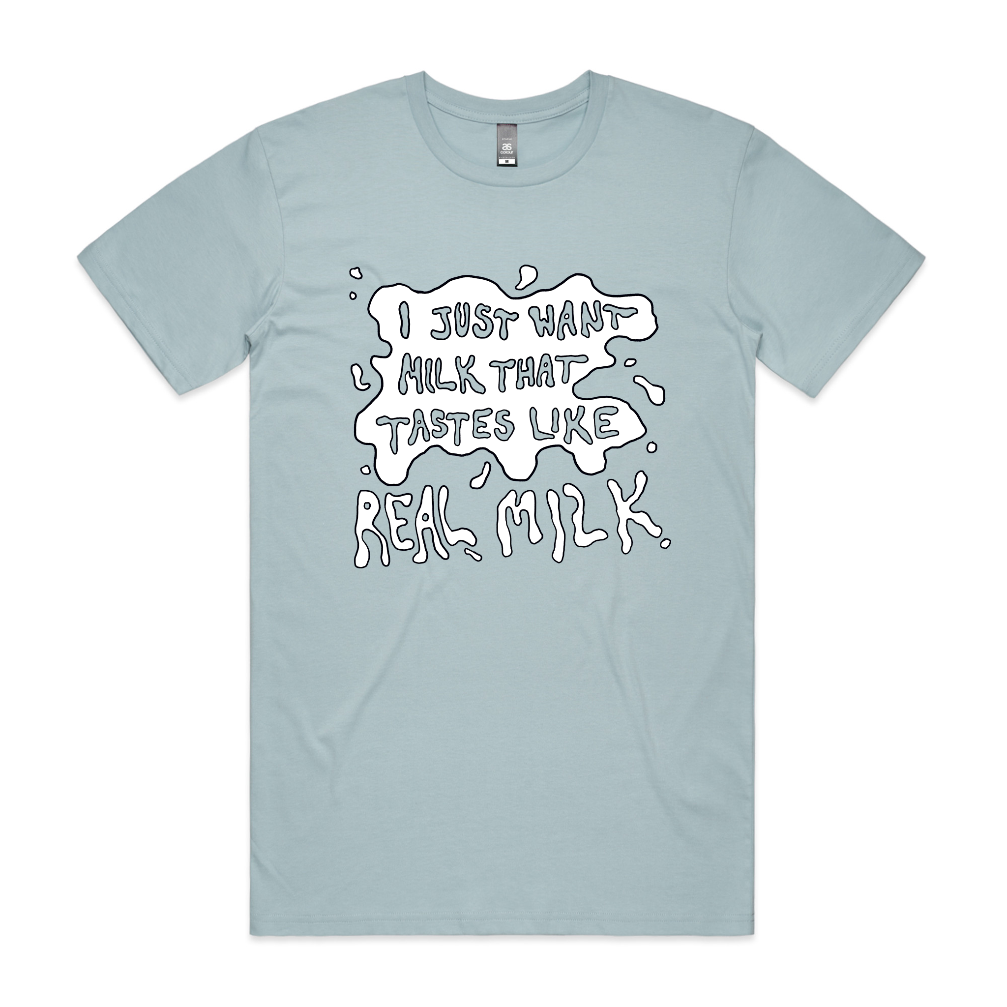 Real Milk Tee Hoodie, Sweatshirt | CiraTrend.com (Image 1)