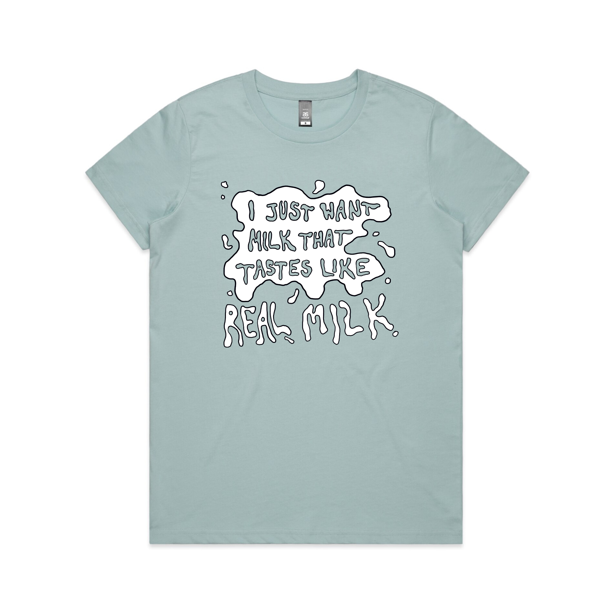 Real Milk Tee Hoodie, Sweatshirt | CiraTrend.com (Image 3)