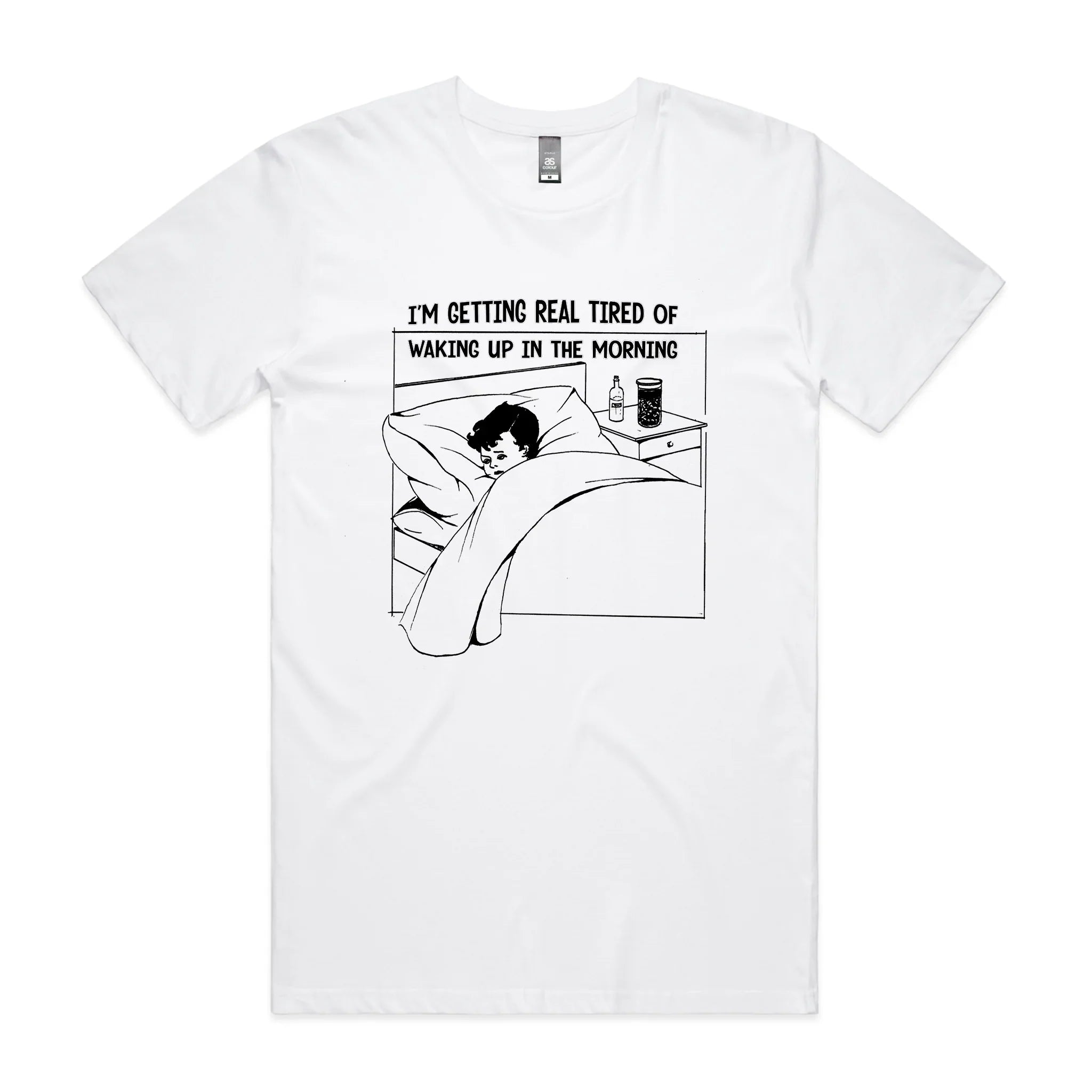 Real Tired Tee Hoodie, Sweatshirt | CiraTrend.com (Image 1)