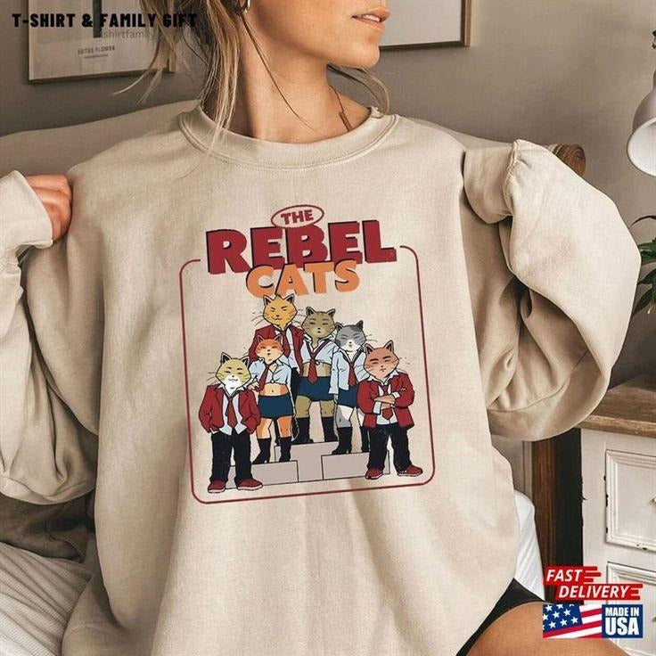 Rebel Cats RBD Tour 2024 Crewneck, Concert Fan Favorite T-Shirts, Hoodie, Sweatshirt | CiraTrend.com