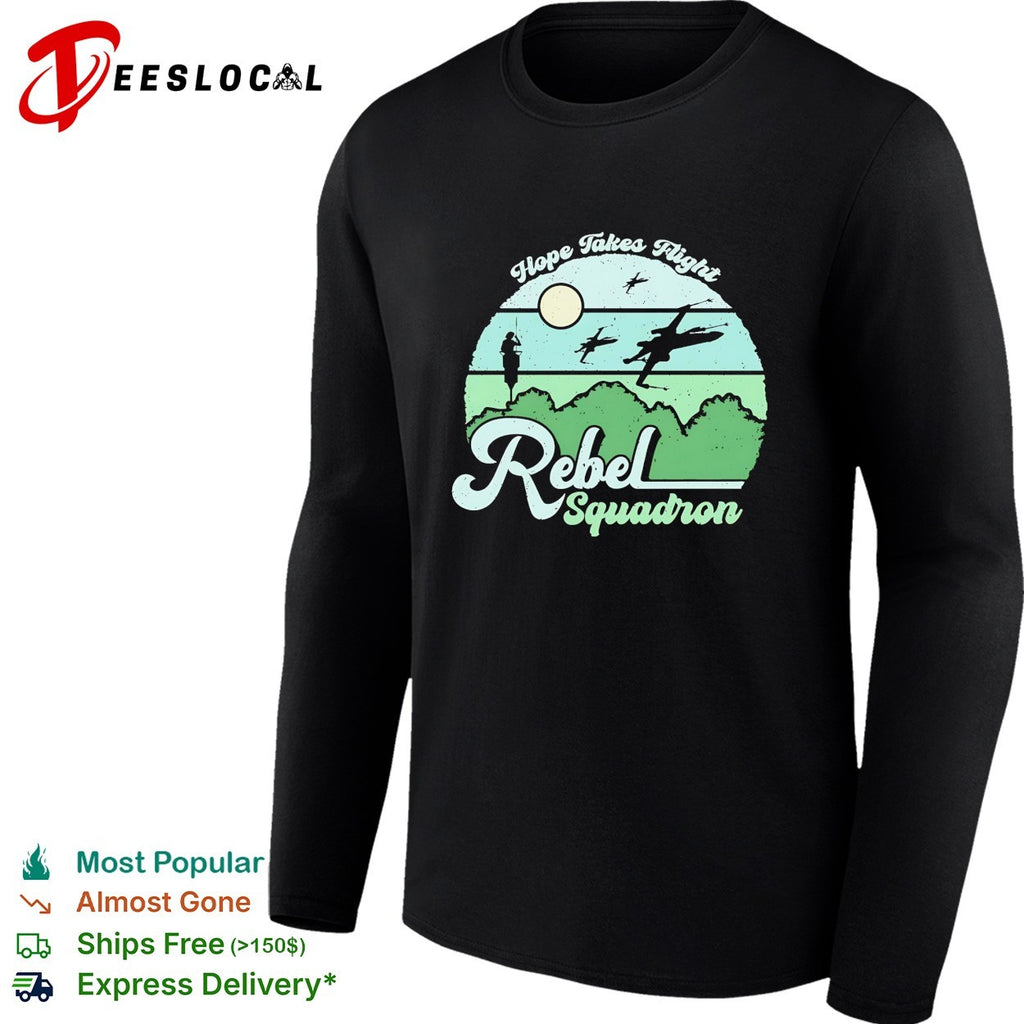 Rebel Squadron Hope Takes Flight vintage shirt