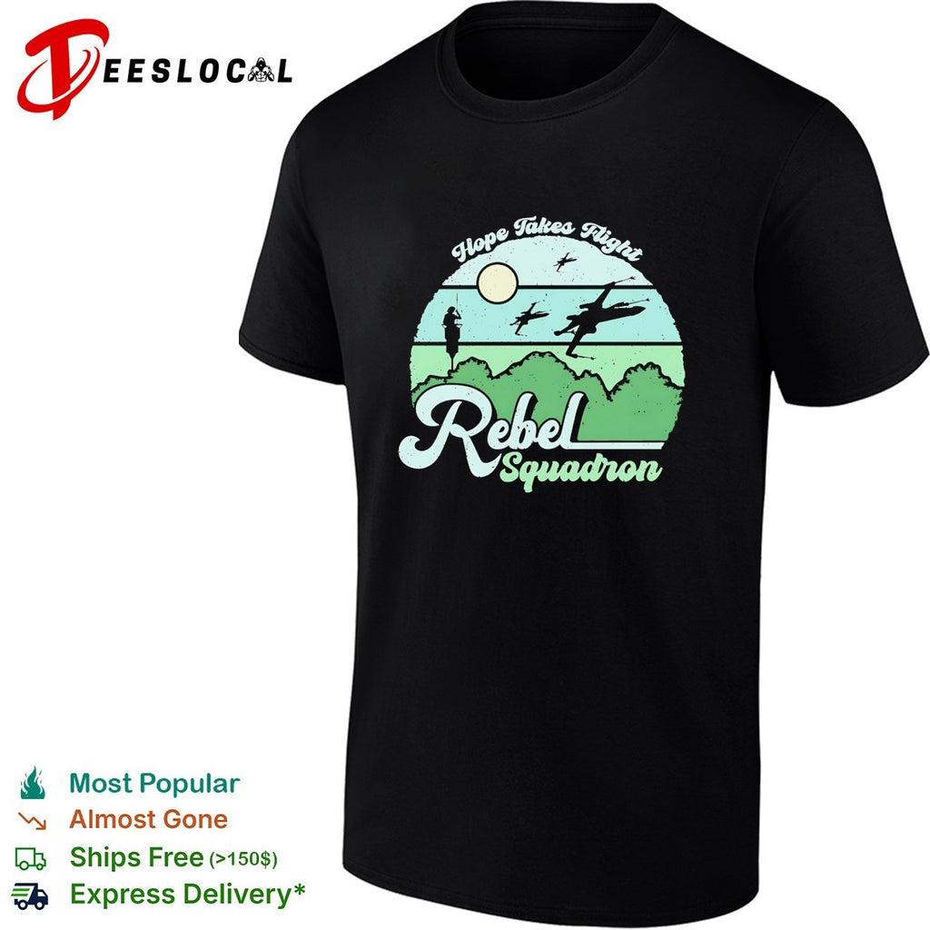 Rebel Squadron Hope Takes Flight vintage shirt